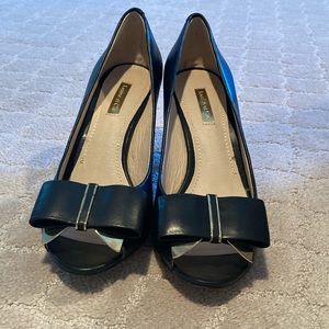 Louise et Cie peep toe pumps